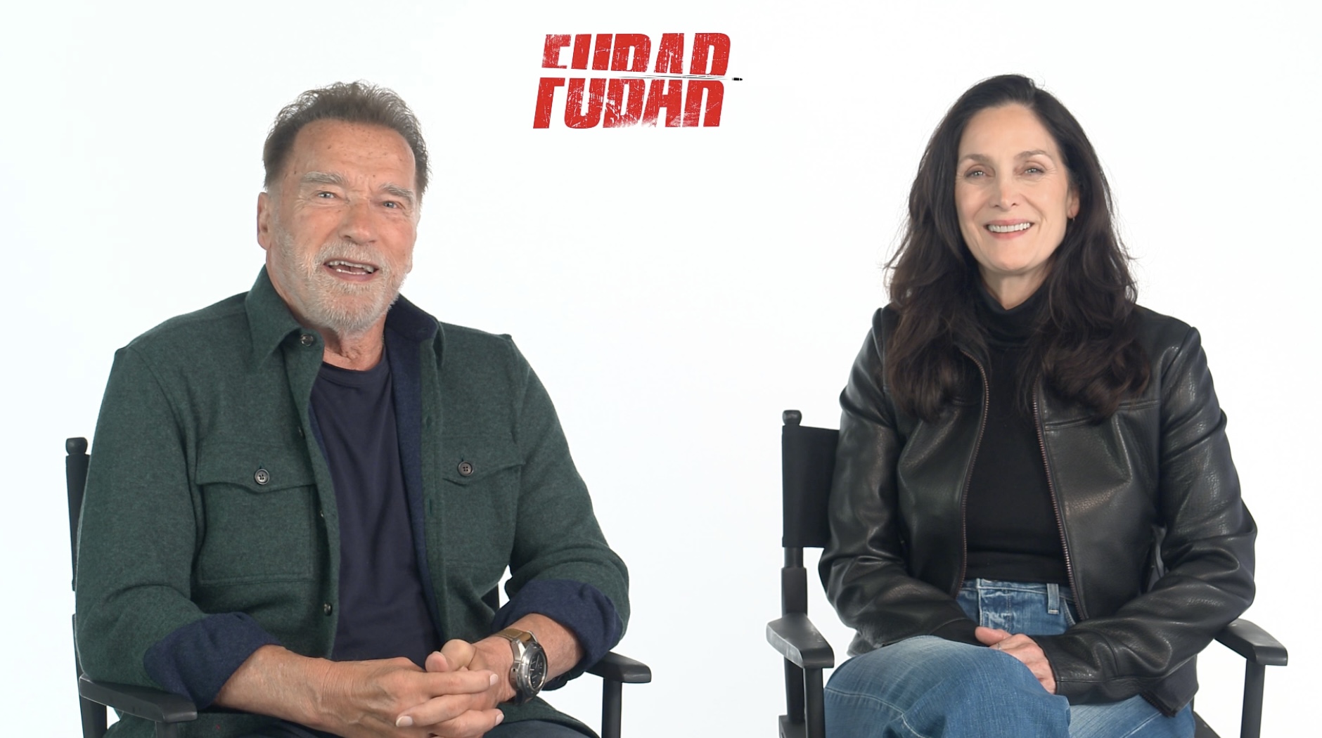 Entrevista: Arnold Schwarzenegger y Carrie-Anne Moss – FUBAR Season 2